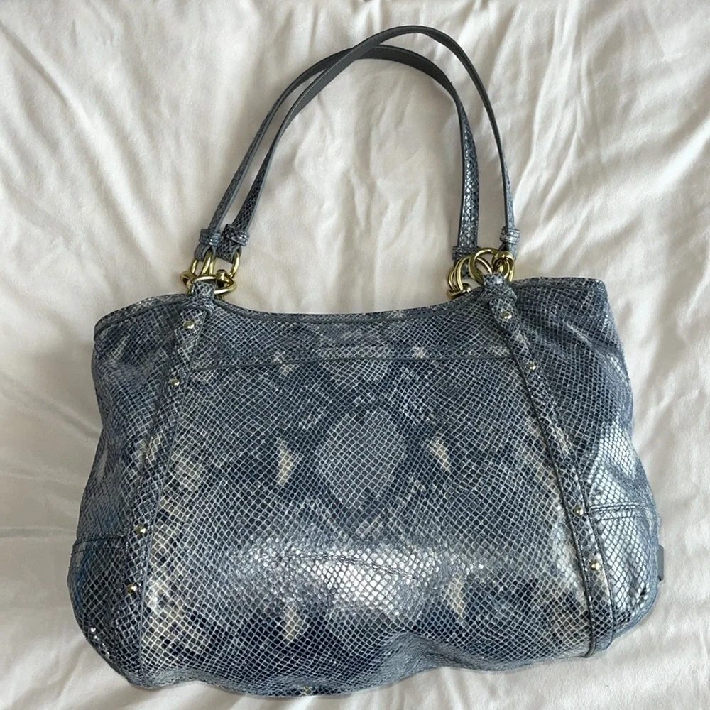 Coach Alexandra Python tote bag